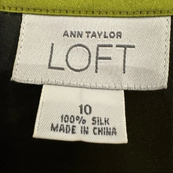 Vintage Chartreuse Silk Wrap Top 100% Silk Cropped Tie Waist Blouse - Picture 5 of 6